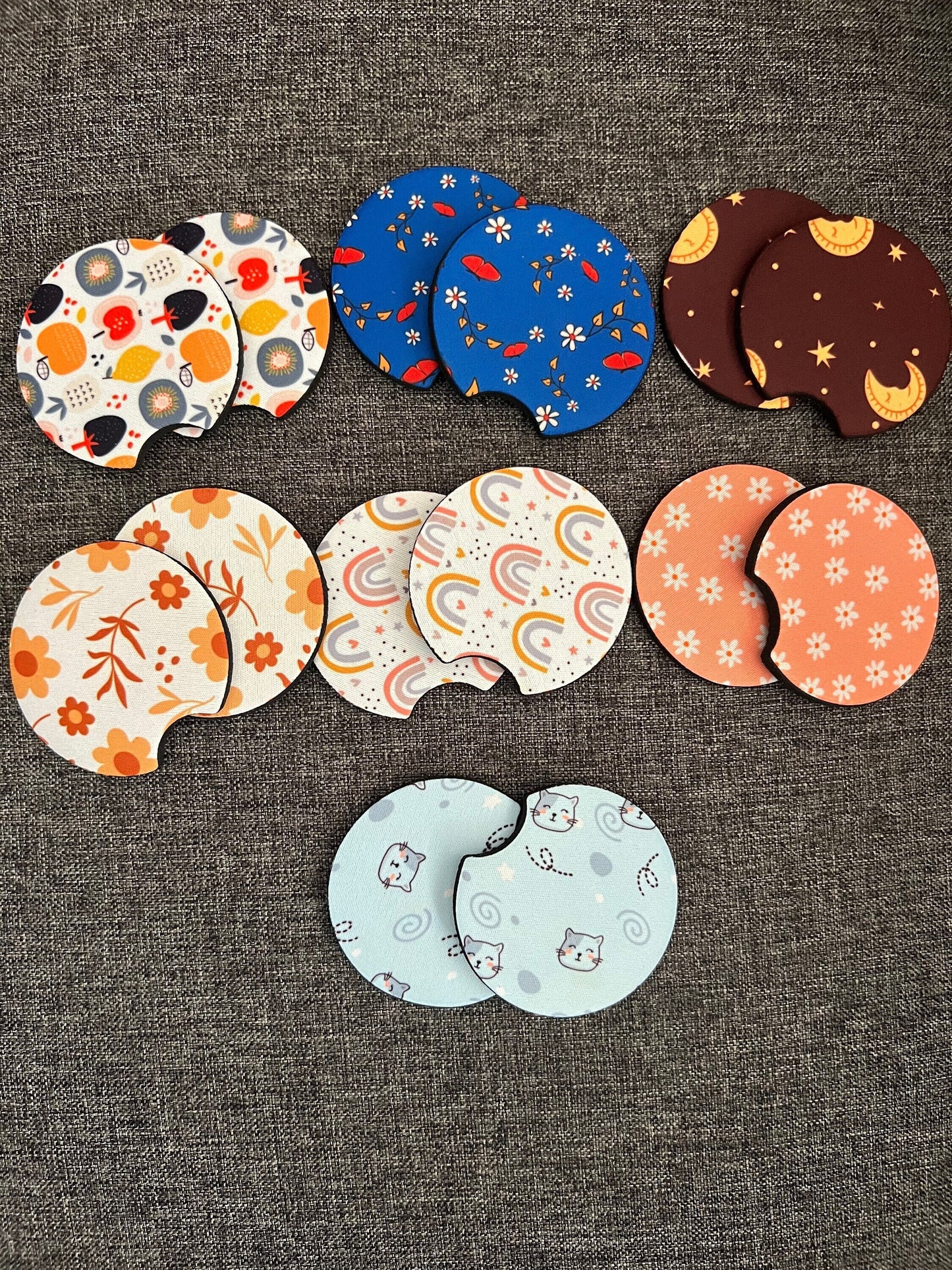 Floral Car Coaster