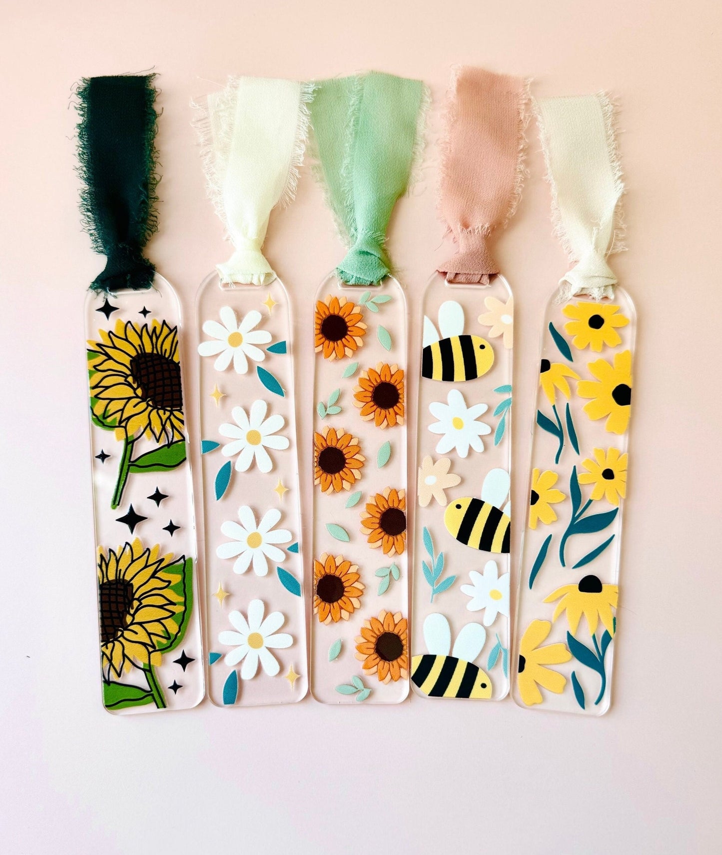 Yellow Flowers Bookmark