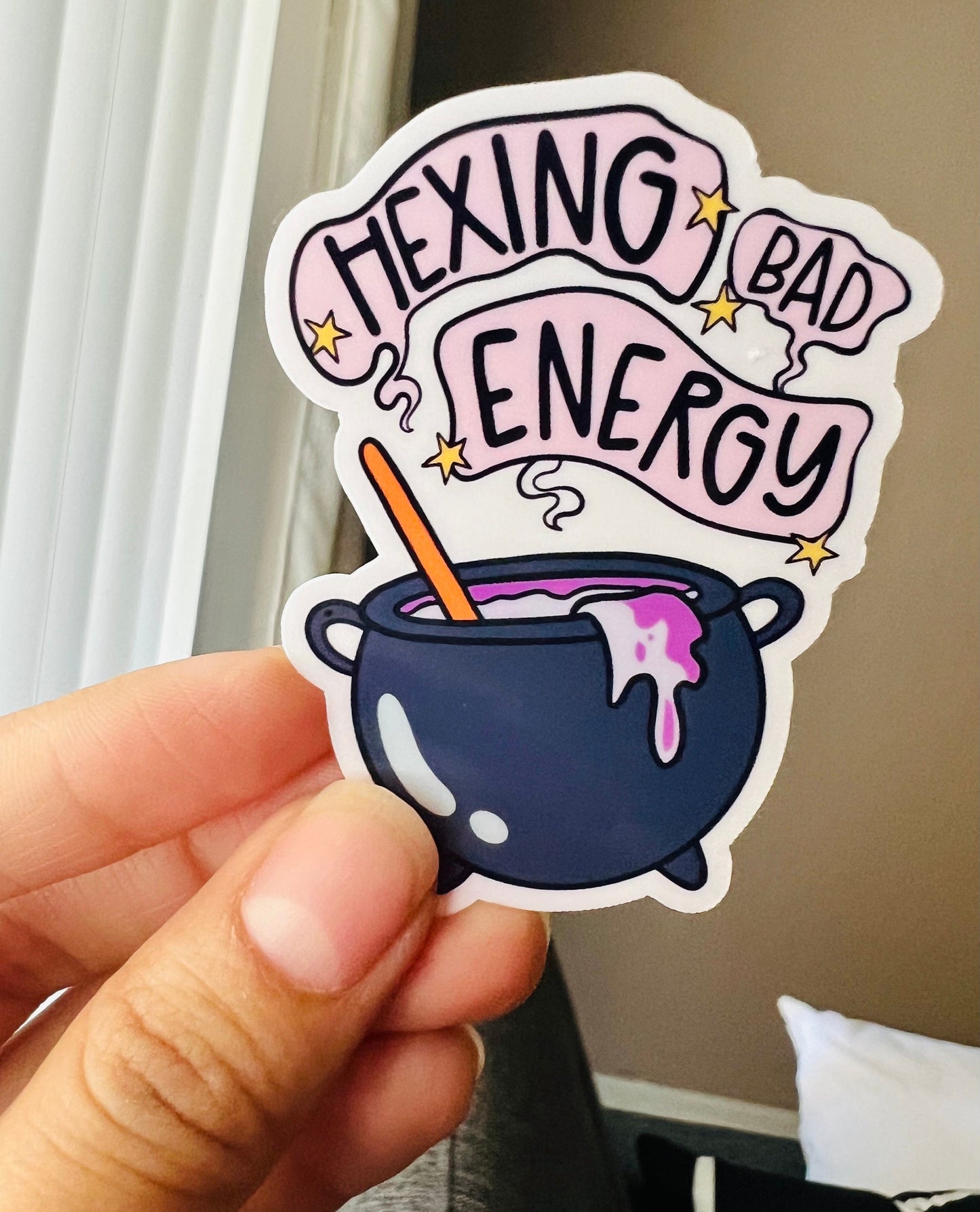 Hexing Bad Energy Sticker