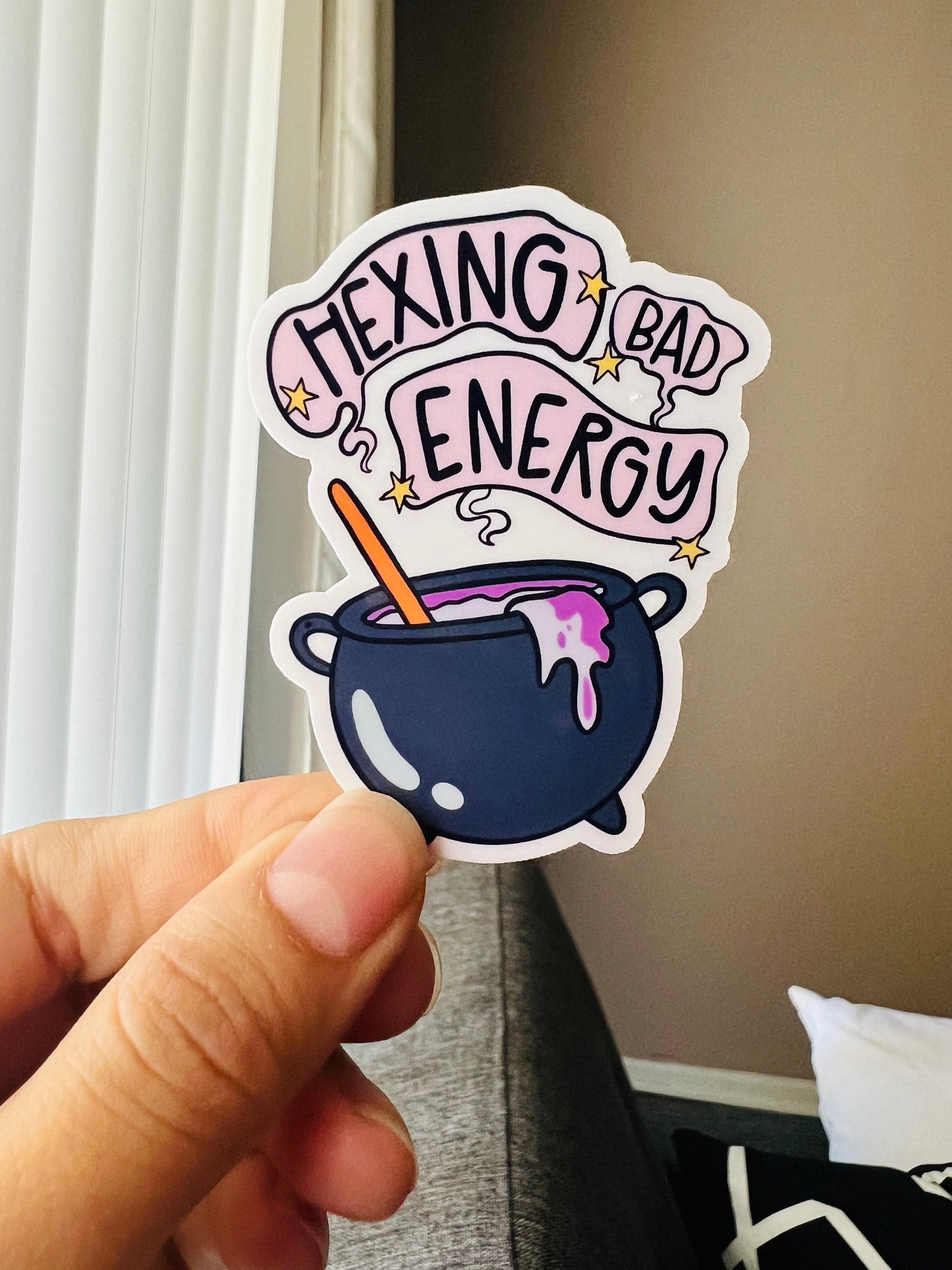 Hexing Bad Energy Sticker