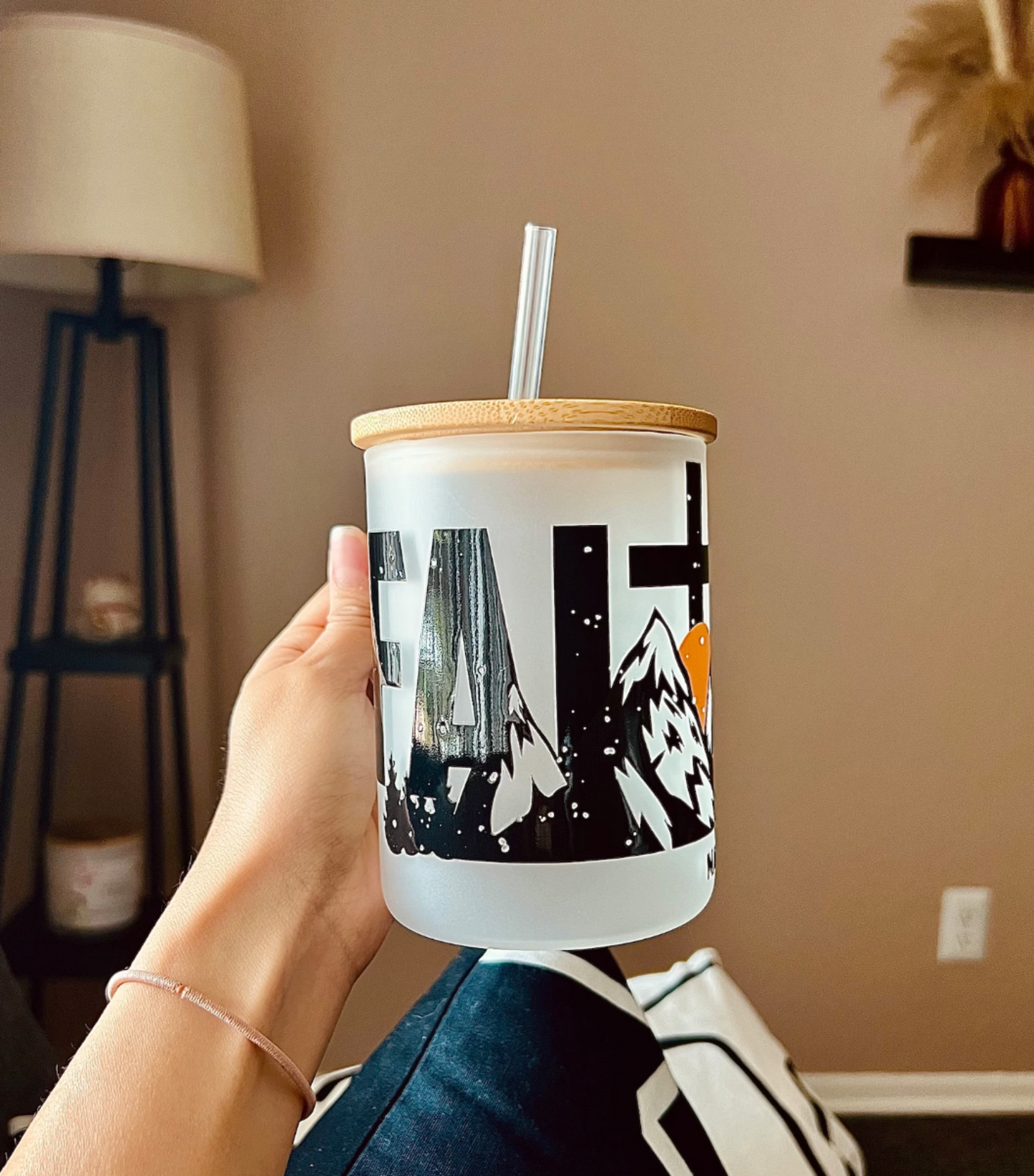 Faith Frosted Cup