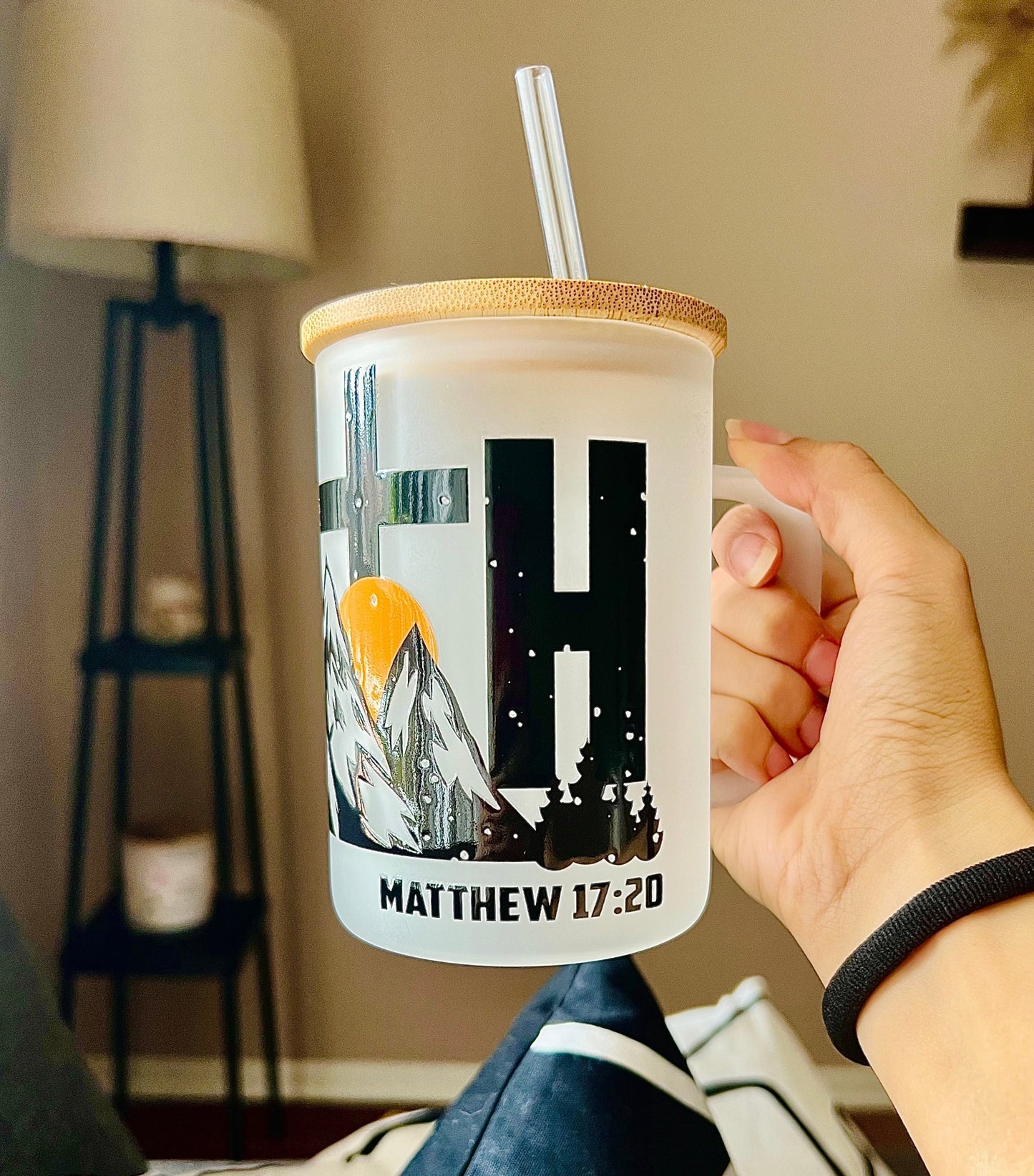 Faith Frosted Cup