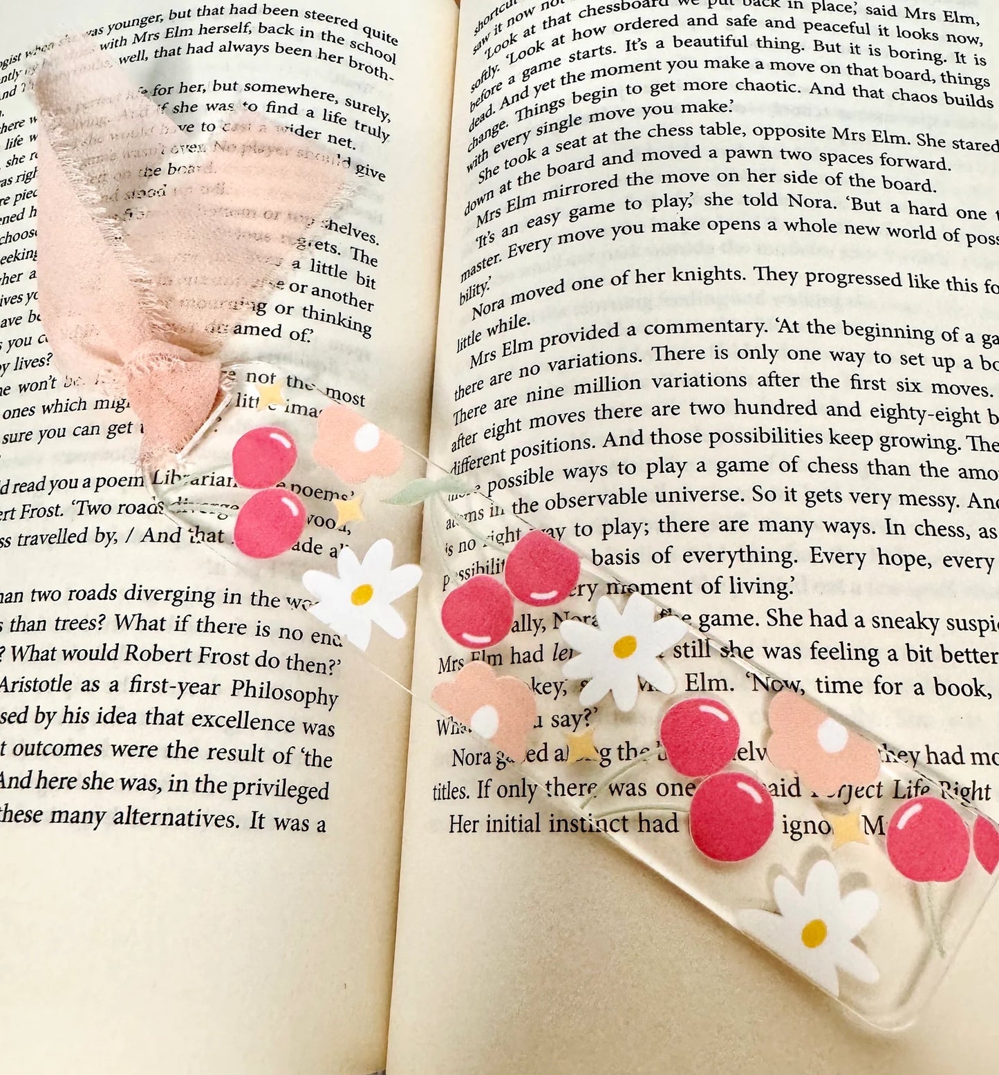 Pastel Cherry Bookmark