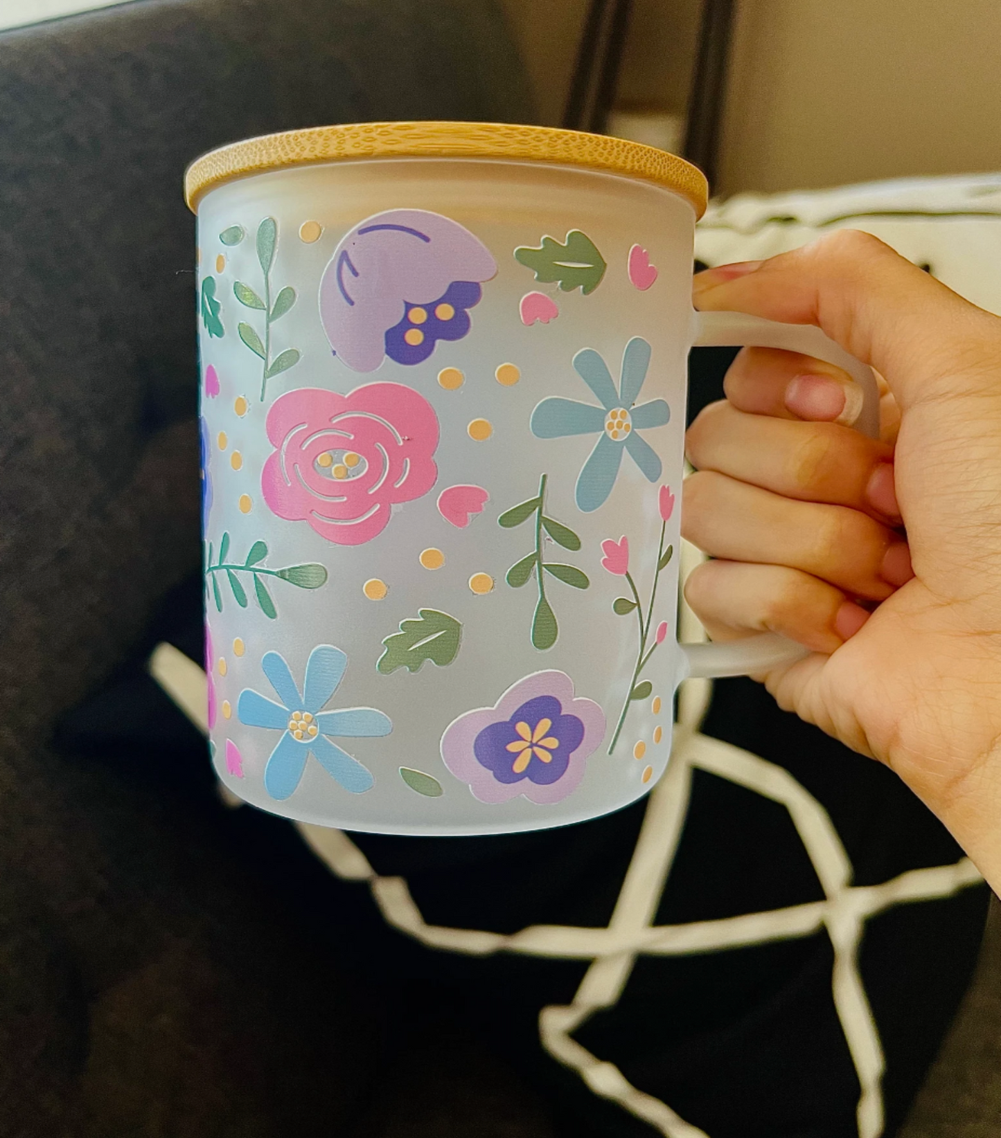 Pastel Flowers Cup