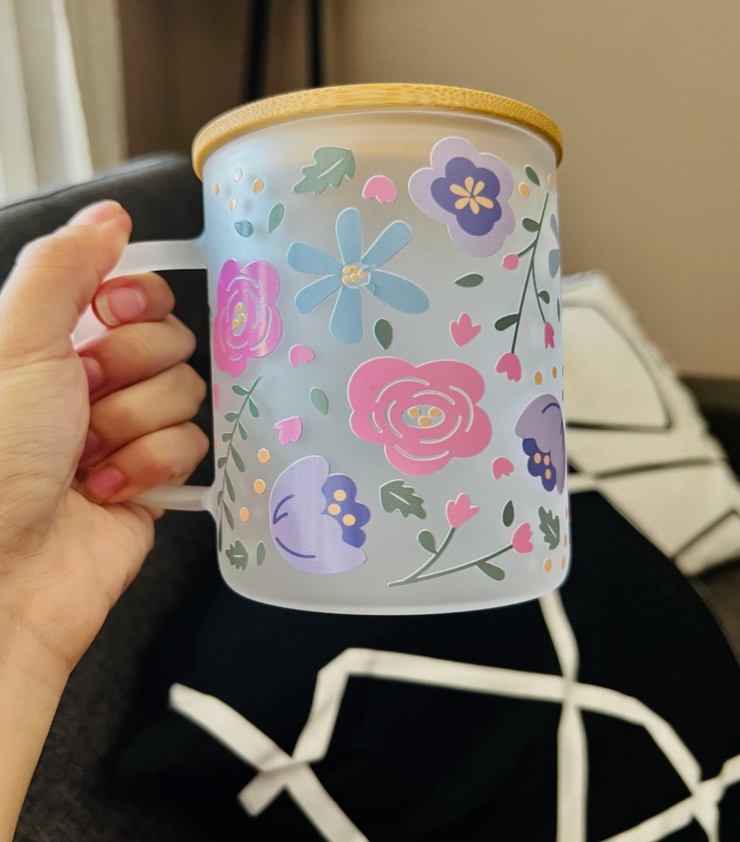 Pastel Flowers Cup