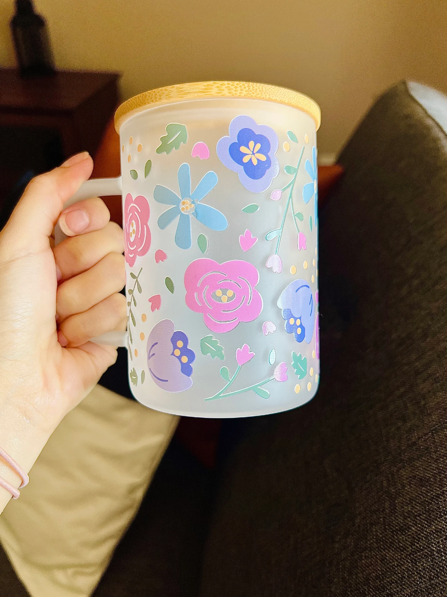 Pastel Flowers Cup