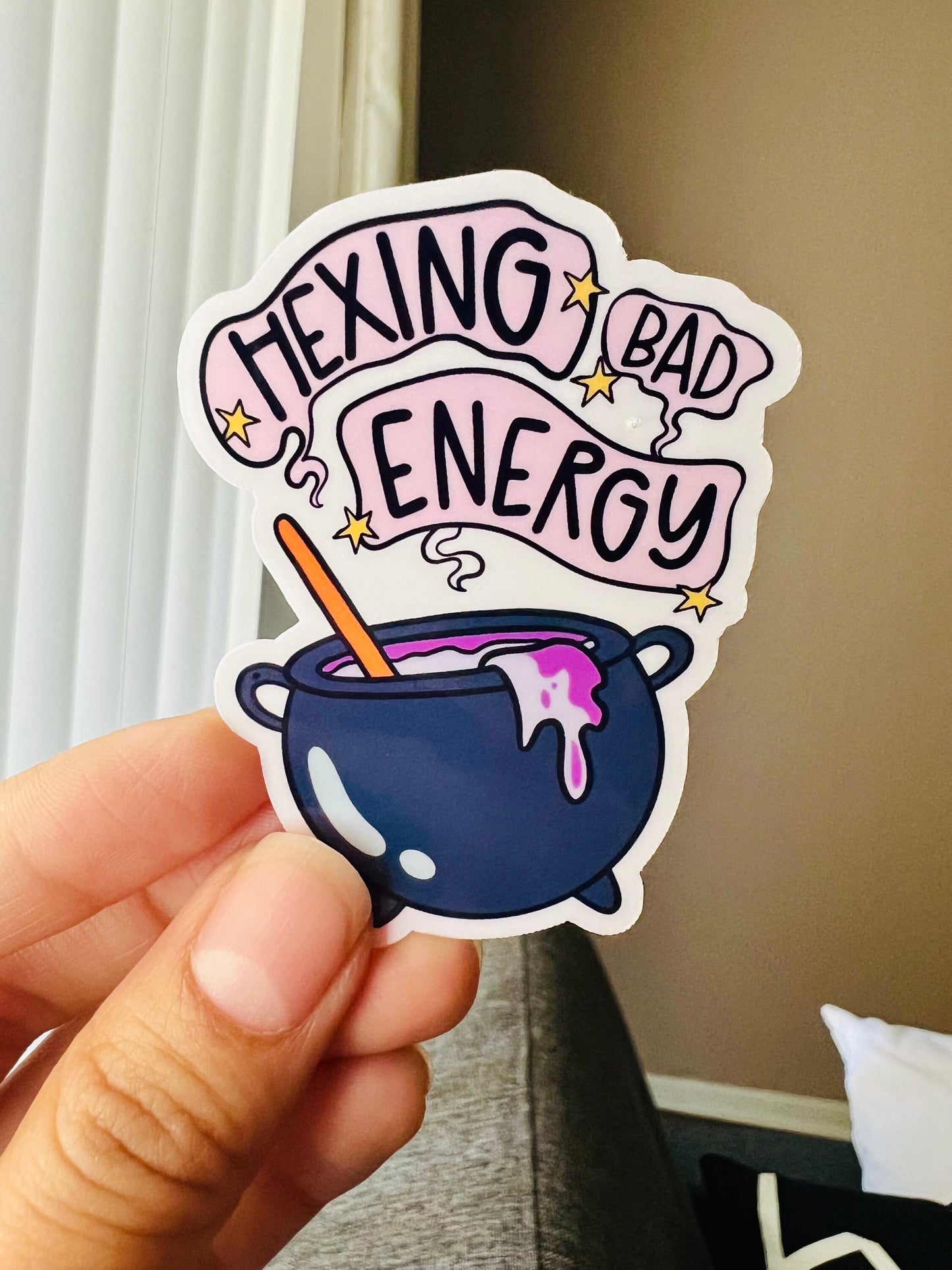 Hexing Bad Energy Sticker