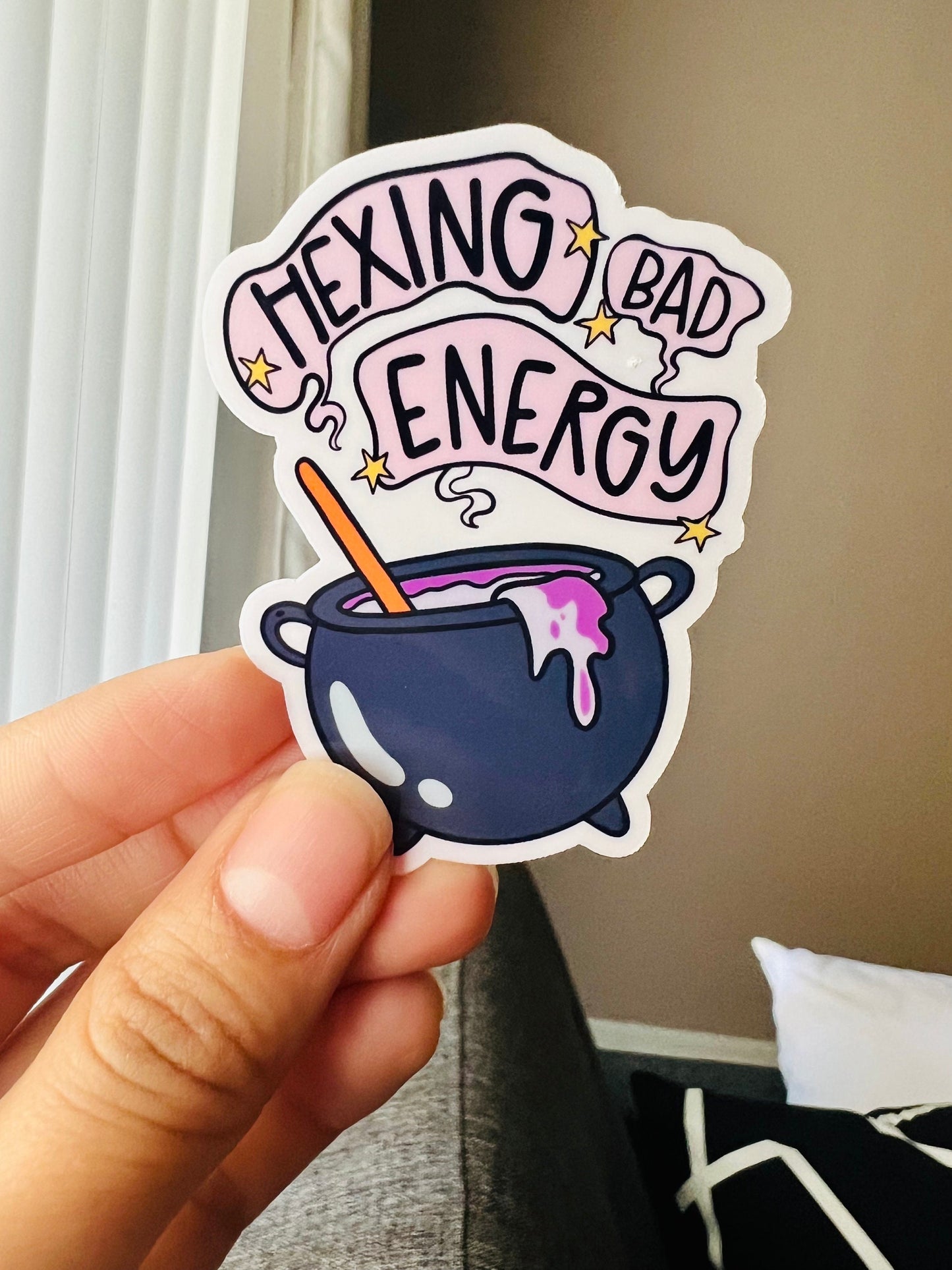 Hexing Bad Energy Sticker