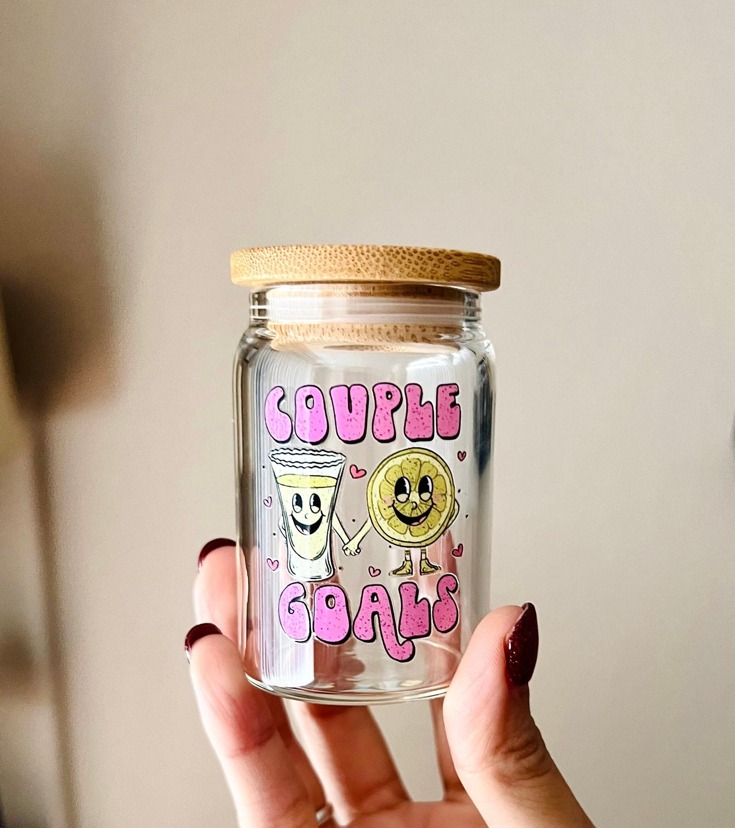 Couple Goals Shot Glass