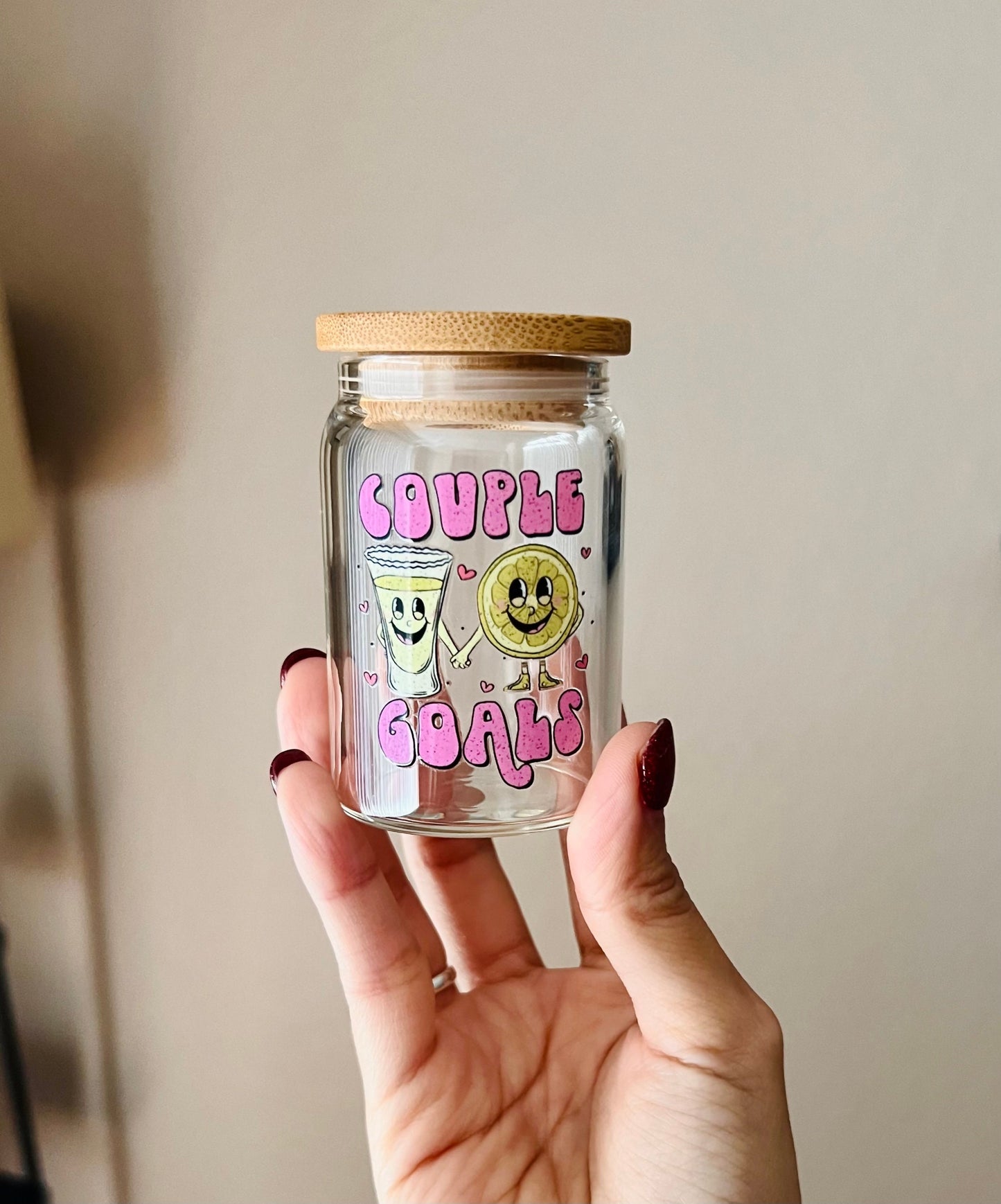Couple Goals Shot Glass