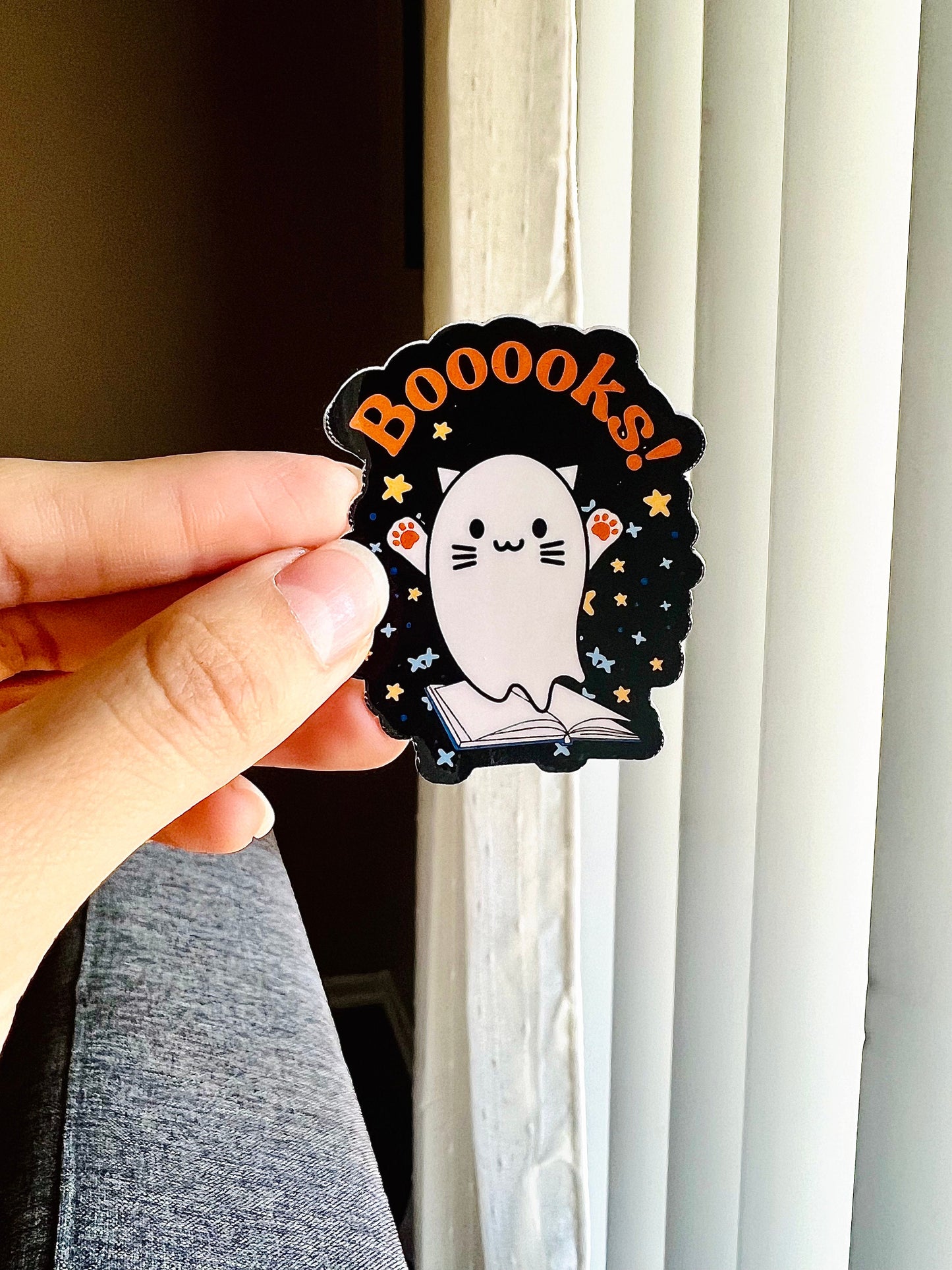Spooky Books Sticker