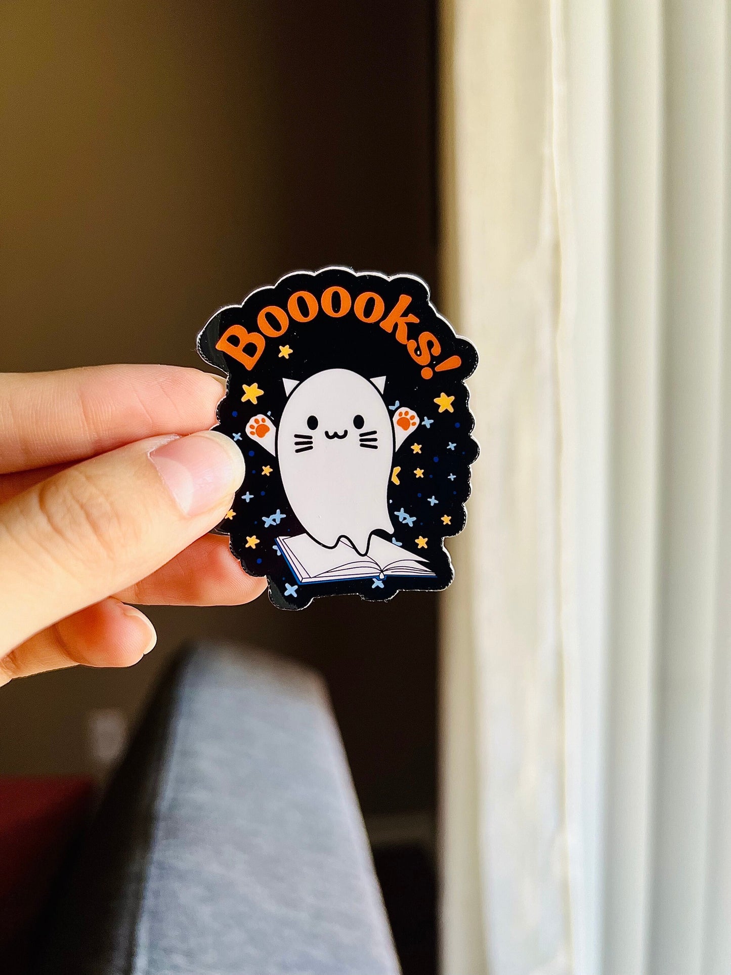 Spooky Books Sticker