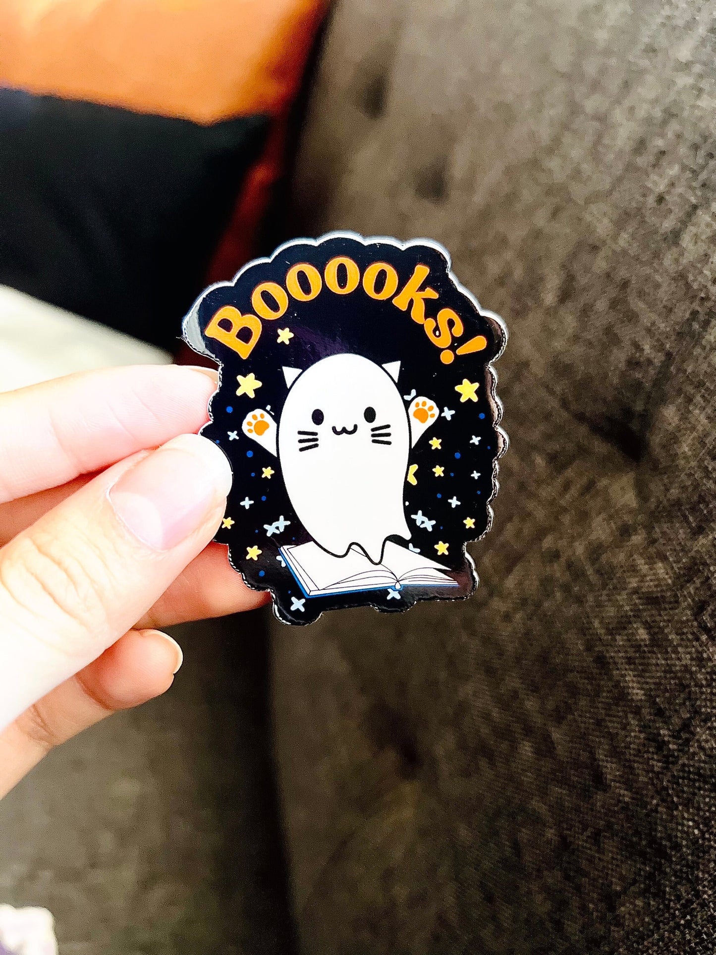 Spooky Books Sticker