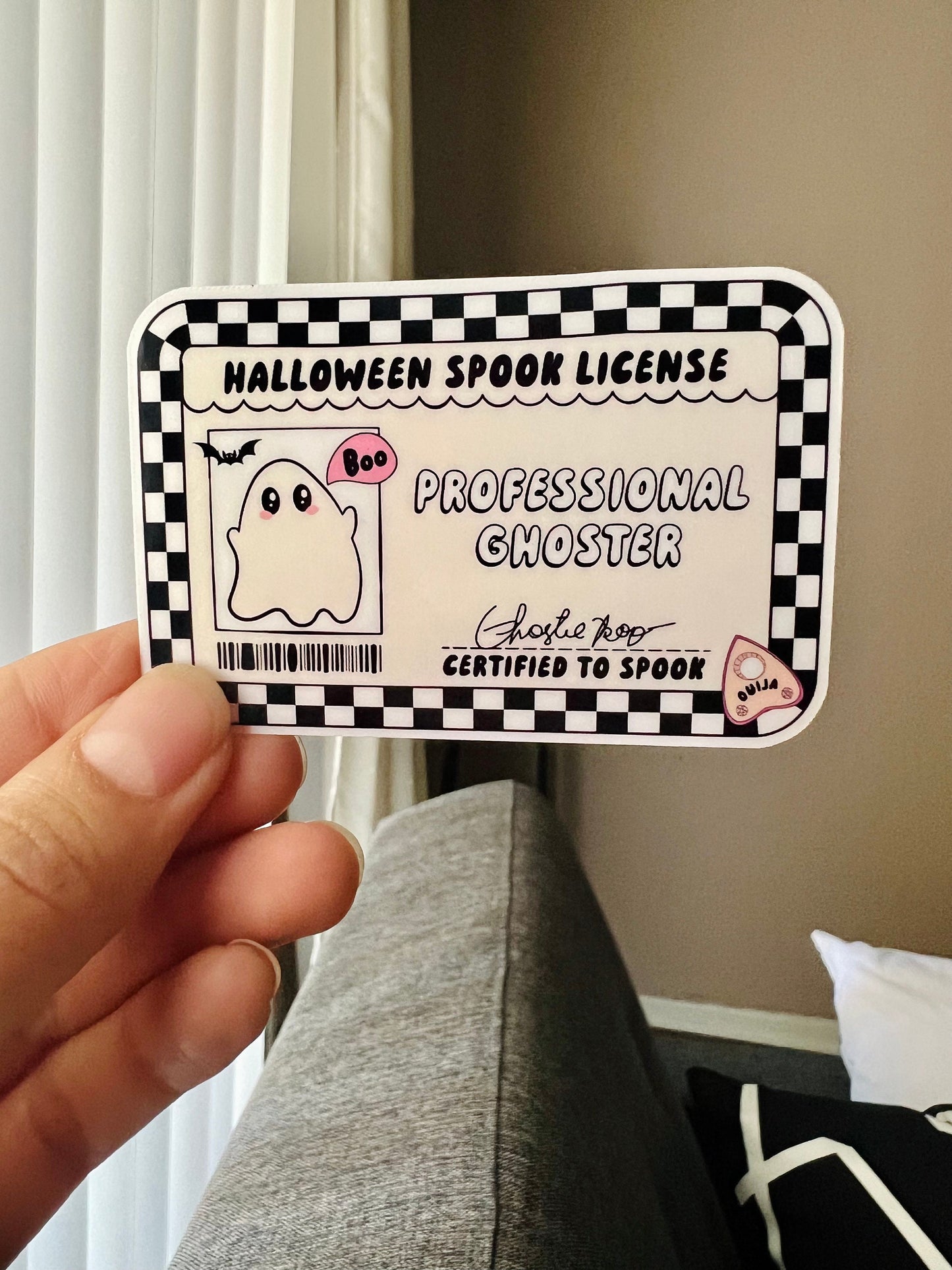 Professional Ghoster Sticker
