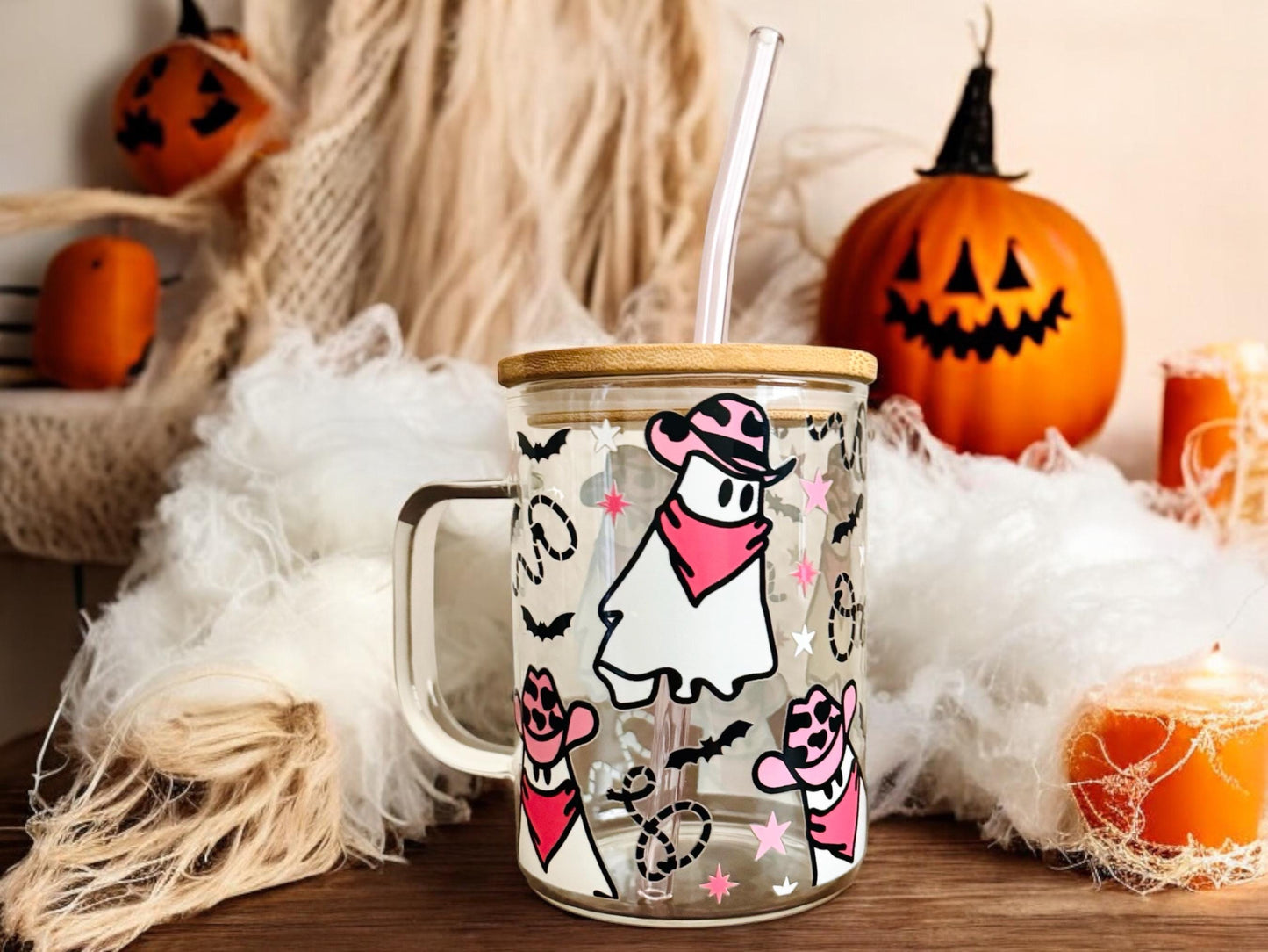 Western Ghost Glass Mug
