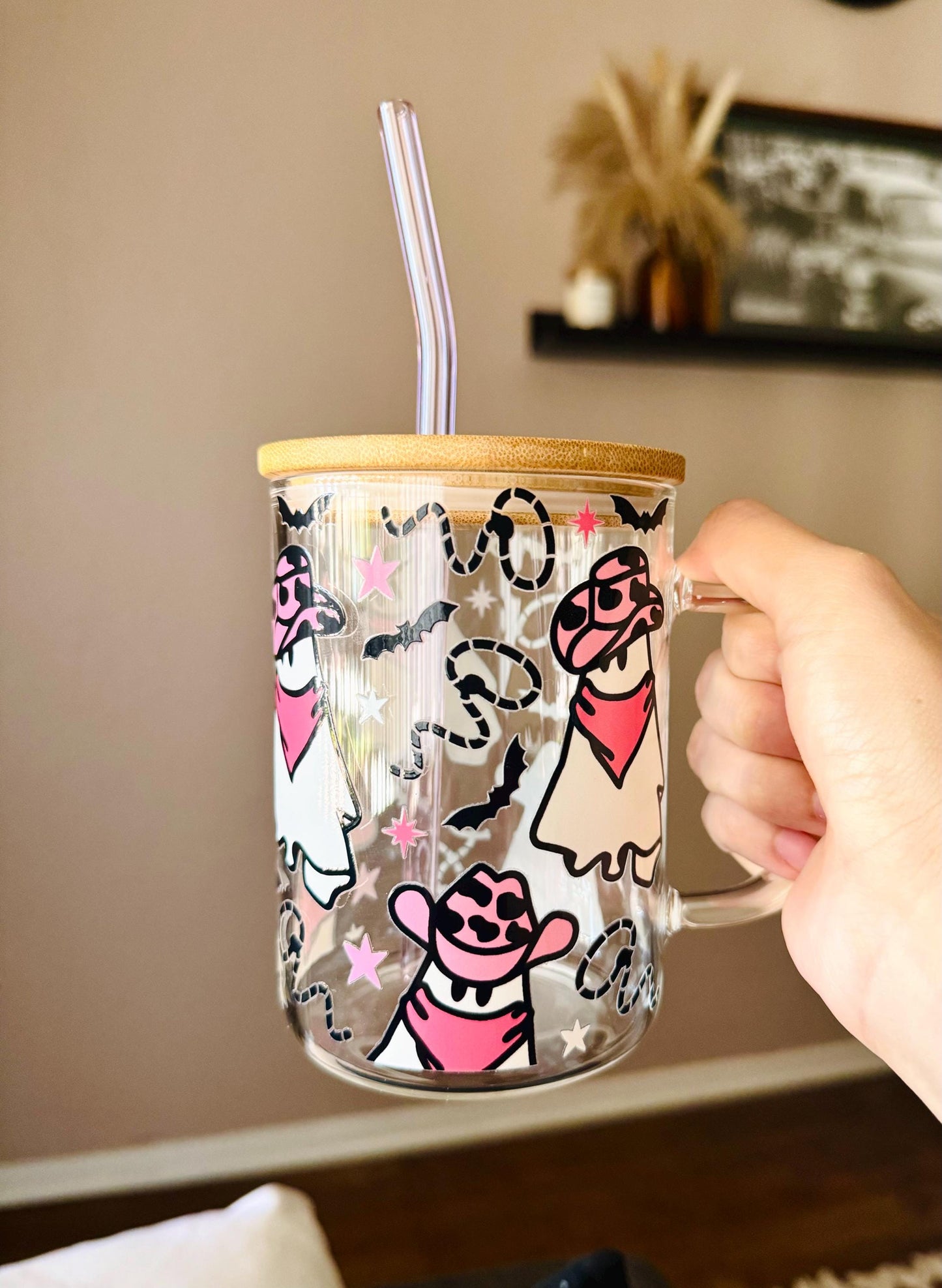 Western Ghost Glass Mug