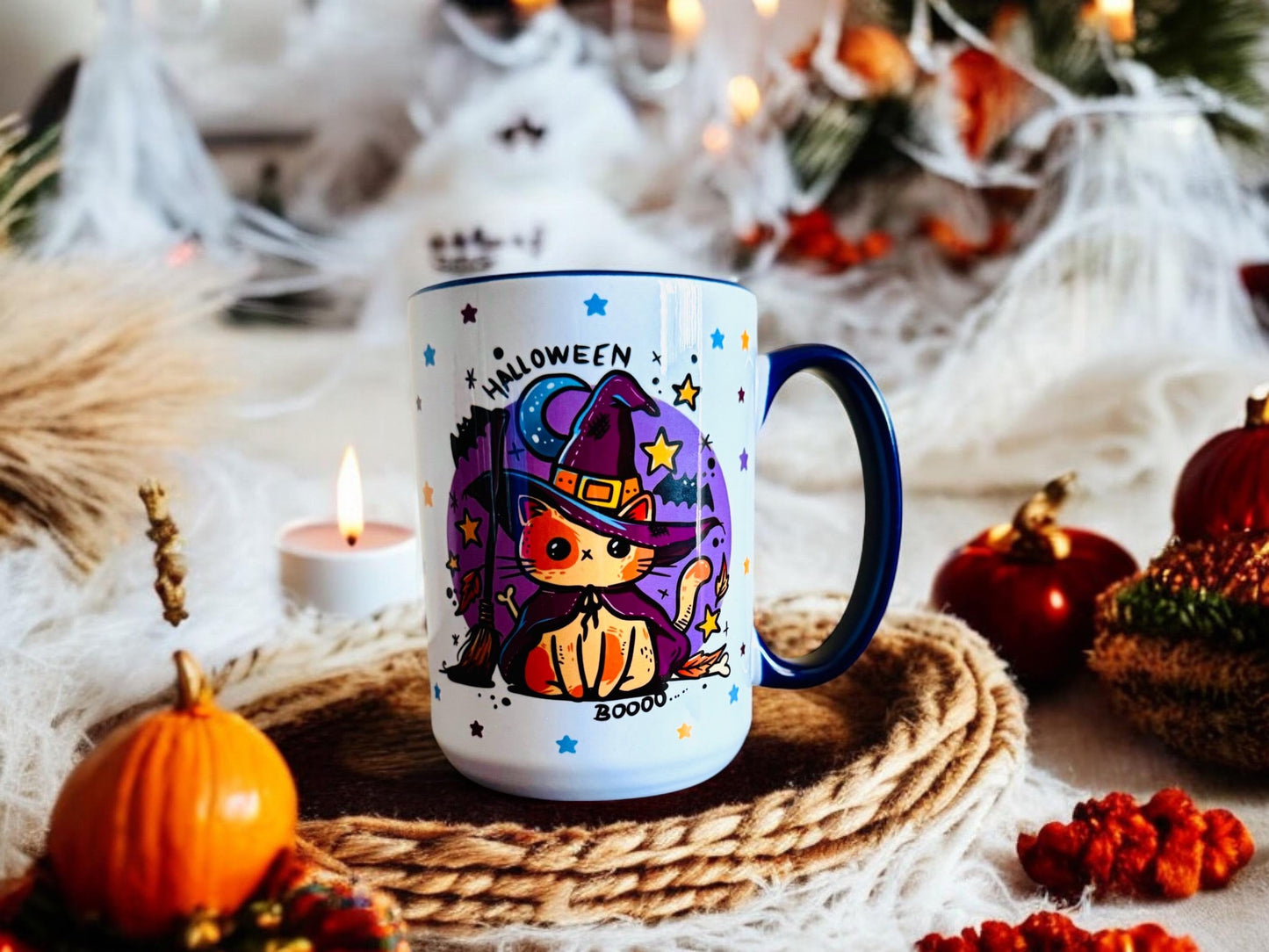 Halloween Cat Mug