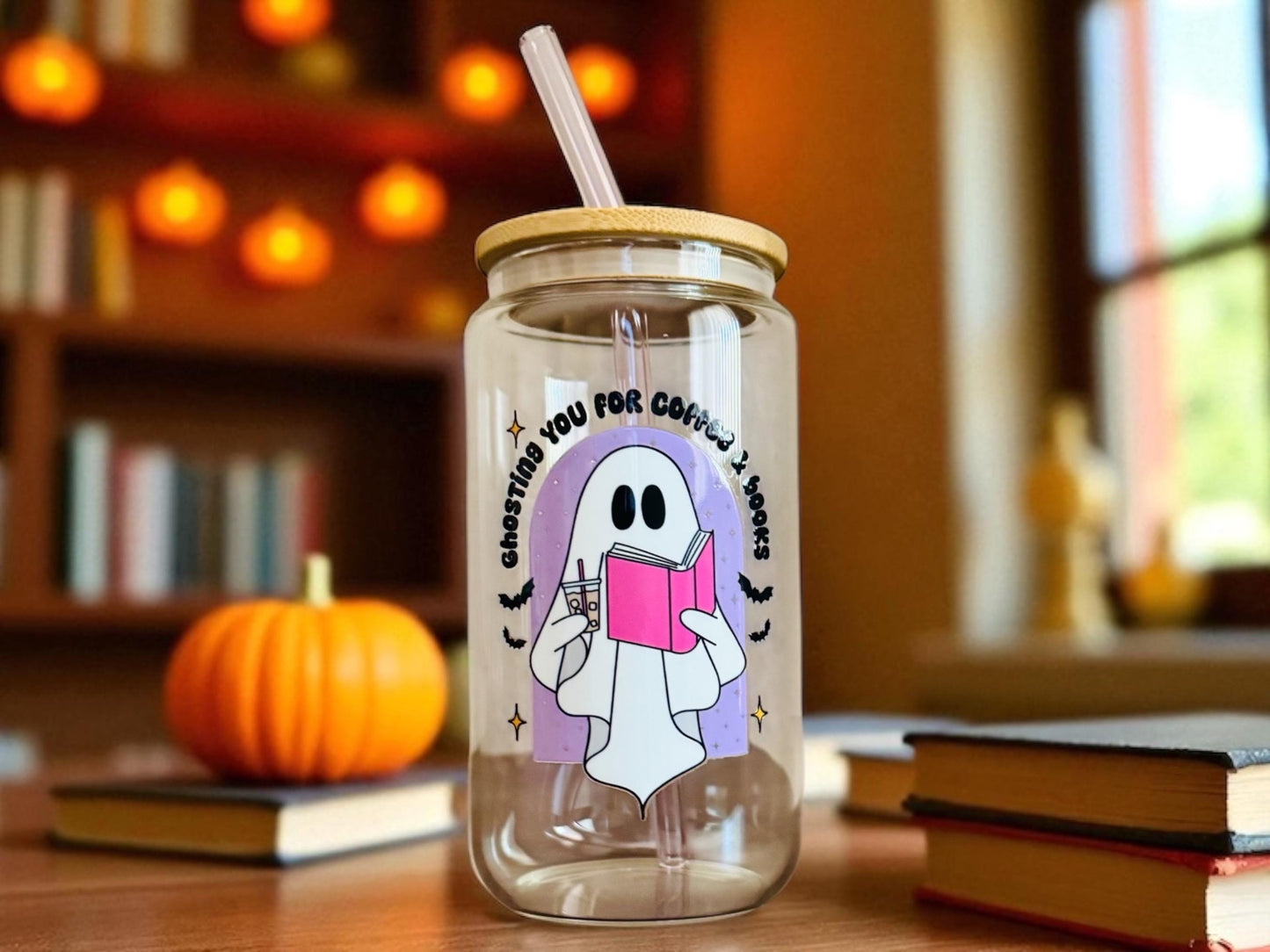 Ghosting You Glass Tumbler
