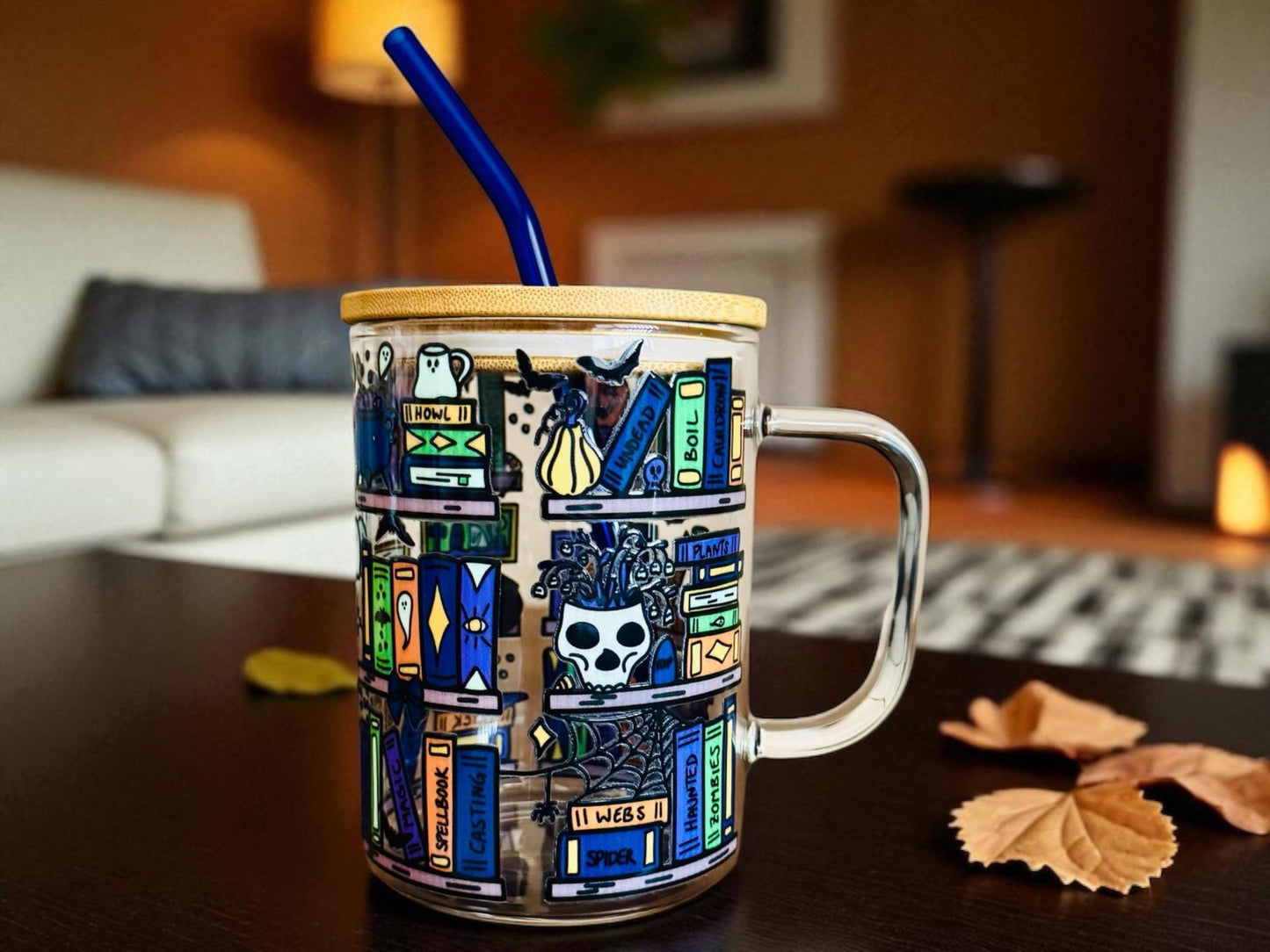 Halloween Book Lover Cup