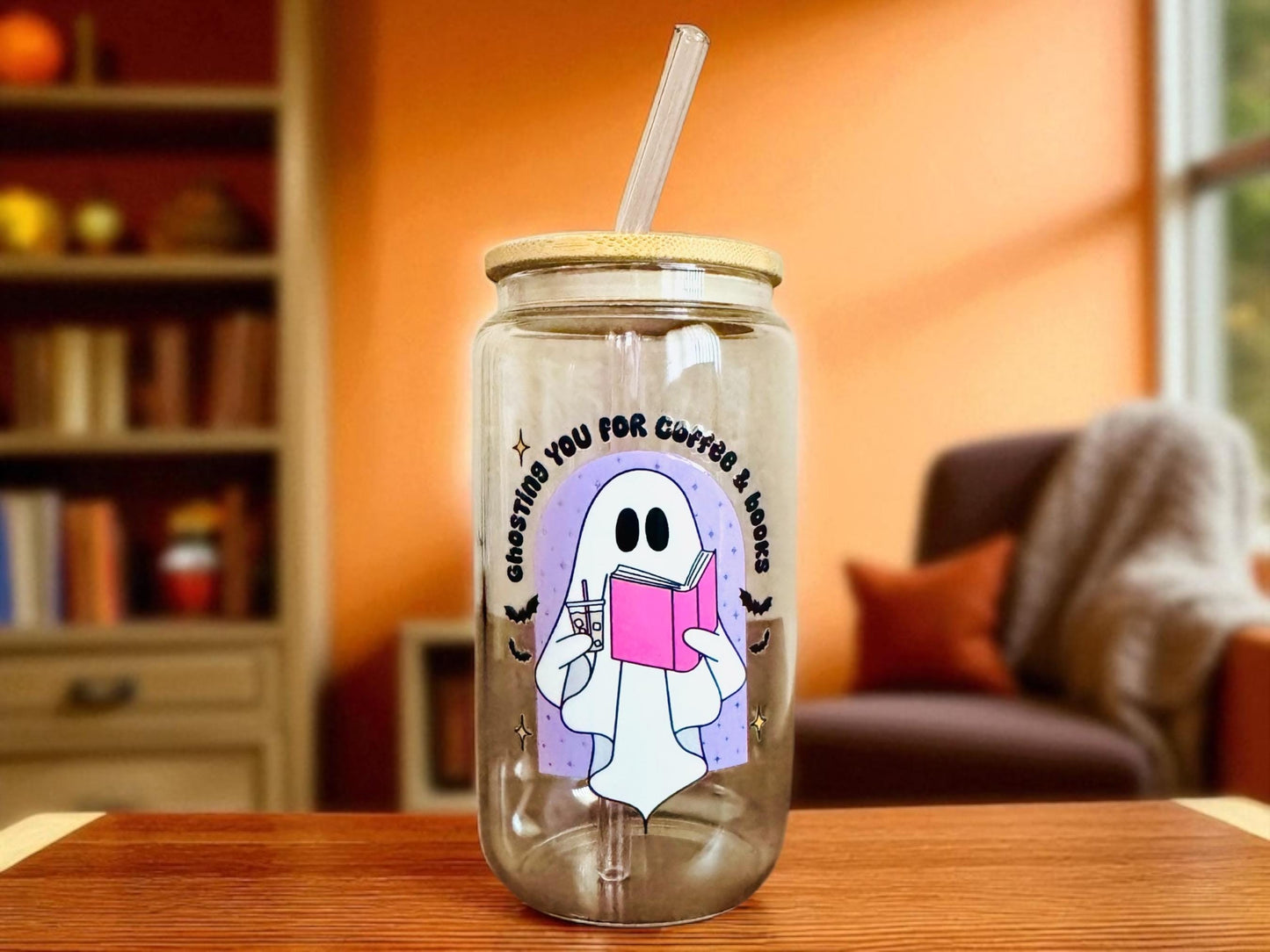 Ghosting You Glass Tumbler