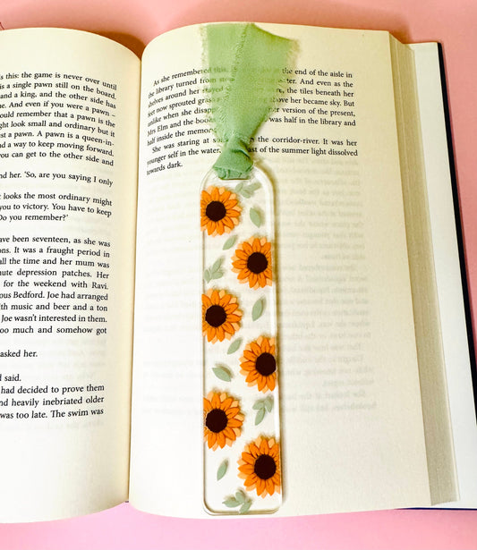 Sunflower Summer Bookmark