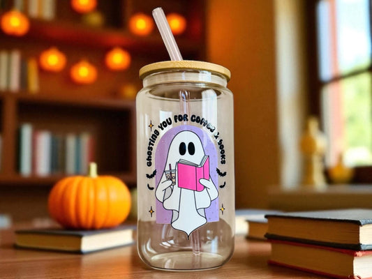 Ghosting You Glass Tumbler