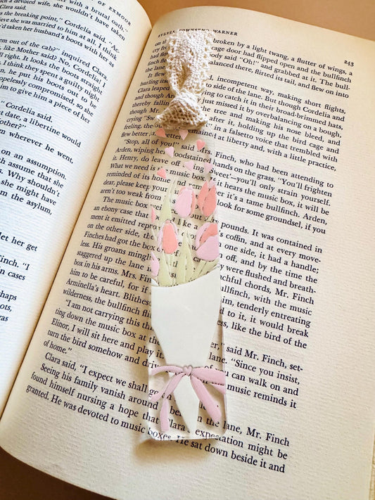 Tulip Bouquet Bookmark